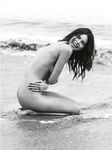 Kendall Jenner shows off bare breasts