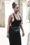 Rihanna flashes bare boobs
