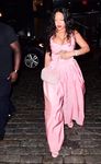 Rihanna flashes bare boobs