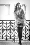 Clara Rene shows naked body