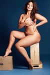 Ashley Graham fat ass and big boobs exposed