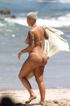 Amber Rose shows shocking vagina and nude boobs