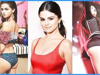 Selena Gomez shows nude boobs and sexy feet