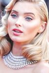 Elsa Hosk flashes her bare breasts