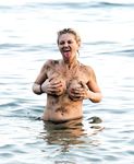 Danniella Westbrook strips naked and shows ass