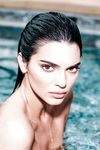 Kendall Jenner naked riding a horse