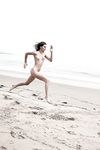 Kendall Jenner naked riding a horse