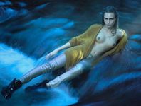 Cara Delevingne shows naked boobs and pussy