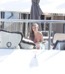 Chloe Green Rich bitch showing off big nude boobs