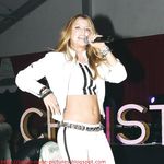 Stacy Ferguson flashes butt and goes topless