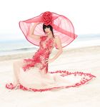 Bai Ling rocks some sexy lingerie