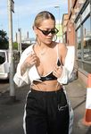 Rita Ora flashes her nude breasts in public