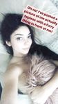 Sarah Hyland shows shaved pussy and nude tits