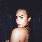 Demi Lovato showing off massive boobs