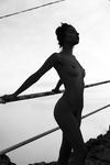 Rebecca Bagnol shows slim nude body