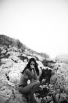 Rebecca Bagnol shows slim nude body