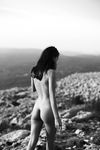 Rebecca Bagnol shows slim nude body