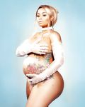 Blac Chyna shows extremely fat butt and boobs
