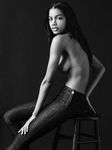 Ebonee Davis goes nude for Alex Lim