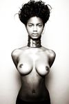 Ebonee Davis goes nude for Alex Lim