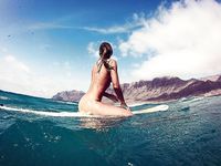 Marisa Papen showing off nude ass and pussy