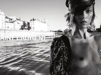 Anja Rubik nude ass and topless pics