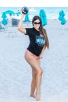 Claudia Romani Shows Butt