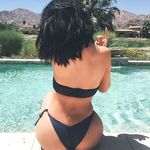 Kylie Jenner shows off big nude boobs