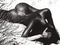 Ebonee Davis sexy boobs and pussy exposed