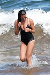 Lea Michele swimsuit