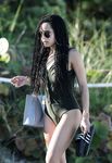 Zoë Kravitz on the beach
