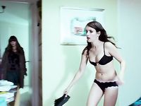 Emma Roberts panties exposed