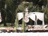 Dakota Johnson on the beach voyeur