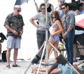 Zoey Deutch in a swimsuit