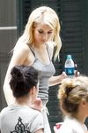 Emma Roberts panties  nipples