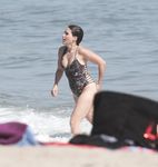 Sophia Bush in a wet swimsuit