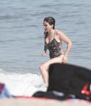 Sophia Bush in a wet swimsuit