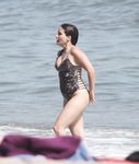 Sophia Bush in a wet swimsuit