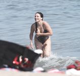 Sophia Bush in a wet swimsuit