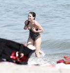 Sophia Bush in a wet swimsuit
