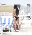 Zoë Kravitz in a wet swimsuit