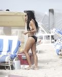 Zoë Kravitz in a wet swimsuit