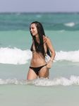 Zoë Kravitz in a wet swimsuit