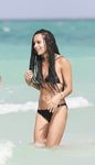 Zoë Kravitz in a wet swimsuit