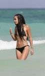 Zoë Kravitz in a wet swimsuit