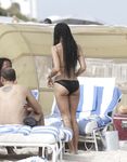 Zoë Kravitz in a wet swimsuit