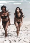 Zoë Kravitz in a wet swimsuit