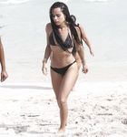 Zoë Kravitz in a wet swimsuit