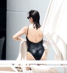 Penélope Cruz in a wet swimsuit