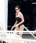 Penélope Cruz in a wet swimsuit